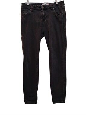 CAbi Jeans Women's Black Chinos Super Skinny Leg 98%cotton 2%soandex